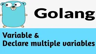 Variables &  Declare multiple variables | #2 | Golang Tutorial in Hindi