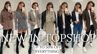 HUGE TOPSHOP HAUL TRY ON | BLACK FRIDAY NEW IN AUTUMN WINTER AD
