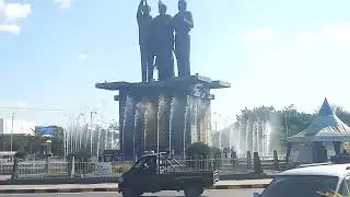 "KEREN" Air Mancur TIROSA di siang Hari