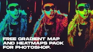 [FREE] Gradient Map Pack for Photoshop | 5K SUBS SPECIAL | FREE PACK FOR PHOTOSHOP
