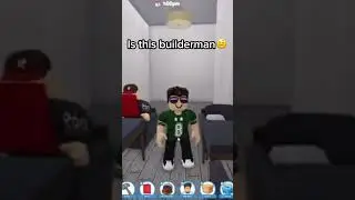Is this builderman??? #shorts #roblox #robloxbuilderman
