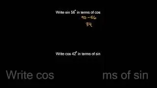 Rewrite Trig Functions - Sine and Cosine | Eat Pi