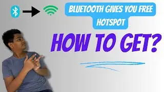 How to get Free wi-fi with Bluetooth