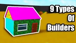 9 Types of Bloxburg Builders! • Roblox