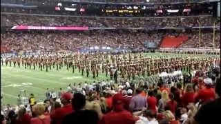 2012 SEC Championship Game- UGA Redcoat Band pregame