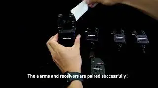 How to pair or unpair the alarms with the receiver? | BiteKeeper Cube