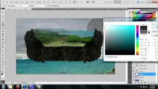 Speed Art #9 : Floating Island