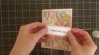 Floral Mother's Day Card using the We R Memory Keepers foil quill