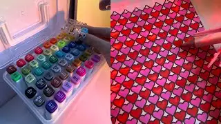 Art Marker ASMR ~ a compilation of relaxing colouring videos