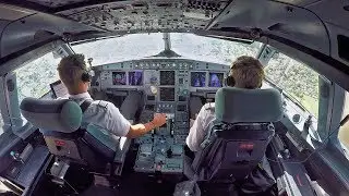 Touchdown: Die Landung im Cockpit erleben
