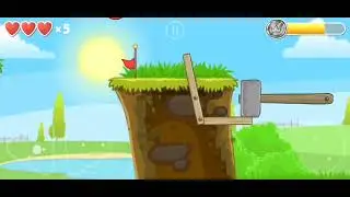 Все уровни Зелёные холмы | Red Ball 4