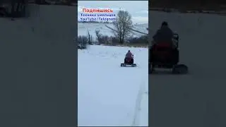 Трактор, из колёсного в гусеничный. Homemade tracks on a tractor.