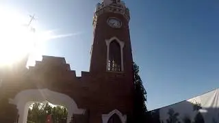 Замок принцессы Ольденбургской. Рамонь. Полёт над замком.