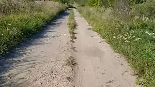 поездка на самодельном мотовездеходе часть 2