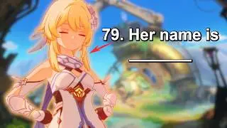 80 MORE Useless Facts in Genshin Impact