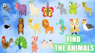 FIND the ANIMALS *How to get ALL Animals* Roblox