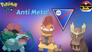 MY *ANTI META* TEAM IN THE OPEN GREAT LEAGUE!! (Pokémon Go Battle League Pvp)