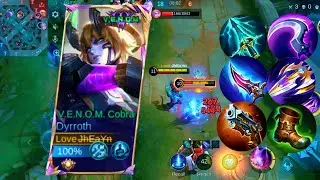 Pls moonton nerf this new item 😱 | #dyrroth #mlbb #mobilelegends
