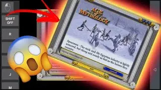 CORREE😱💥INSTALEI AGE OF MYTHOLOGY NO ANDROID💥😱