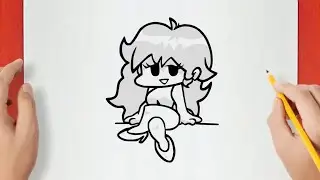 Como Dibujar a Girlfriend de Friday Night Funkin