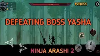 Ninja Arashi 2 Act 2 Boss Fight | Ninja Arashi 2 Fight With Boss Yasha