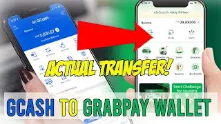 Money Transfer Gcash To Grabpay Wallet(Actual Transfer)
