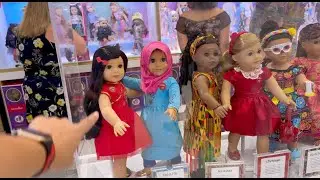 AMERICAN GIRL MELİSA VE ADA KAYBOLDU MAĞAZADA ONLARI ARIYORUZ MÜSLÜMAN AMERİCAN GİRL BEBEĞİ DobişkTv
