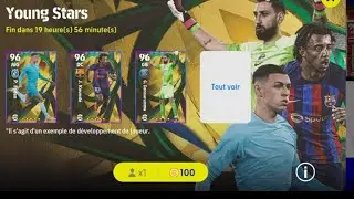 eFootball Fans'choice Young Stars des Joueurs sur eFootball mobile 2023