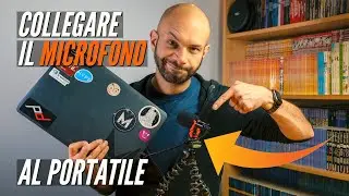 Come collegare un microfono JACK al portatile per fare dirette STREAMING
