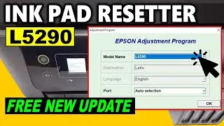 How to Reset Epson L5290 Ink Pad (Error E-11 Solved)