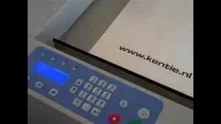 Kentie CR330 half automatische rilmachine - semi automatic creaser