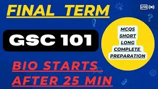 Gsc101 final term | Gsc101 mscqs finalterm | Gsc101 final term mcqs