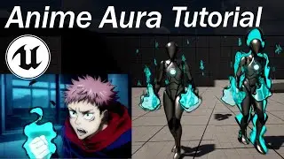 Unreal Jujutsu Kaisen VFX Tutorial - Hand Aura