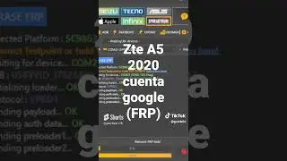 ZTE A5 2020 FRP UNLOCKTOOL