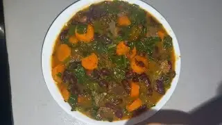 Easy kidney beans with gizzard