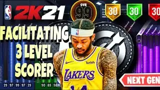 NEW *BEST* FACILITATING 3 LEVEL SCORER BRANDON INGRAM BUILD IN NBA 2K21 NEXT GEN!