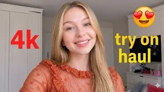 4K Micro Transparent Lingerie & Bikini Try-On Haul | See-through Transparent Try On Haul With Me