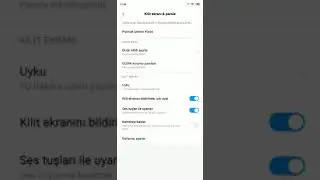xiaomi not 6 pro mi 8 lite yuz tanima