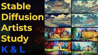 #stableDiffusion A Stable Diffusion Artist Study [ K & L ]