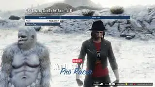 **** Driving  trough the snow