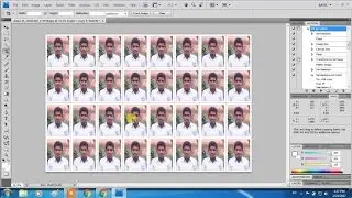 How To Create 32 Passport Size Photo in Photoshop