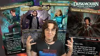 I'M AN MTG AMBASSADOR | PLAYING THE NEW DUSKMOURN COMMANDER DECKS