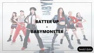 BABYMONSTER - BATTER UP (EASY LYRICS)