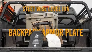 Street Wise Level IIIA Backpack Armor Plate - Beer, Gear and Guns