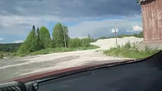 Дорога из Пермского края на Красноуфимск через Сарану и Пудлинговый июль 2022 года