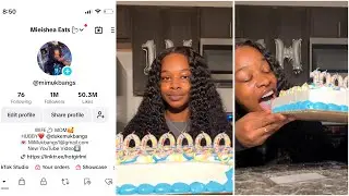 I Hit One Million Followers On TikTok !!!!!!!! Let’s Eat Cake !