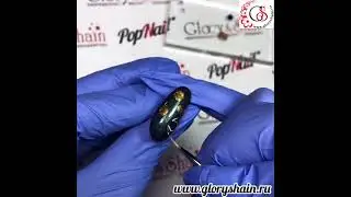 Новогодний дизайн ногтей. Ёлочные украшения.