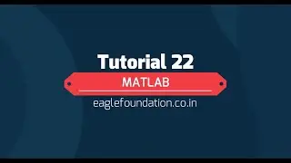 MATLAB tutorial 22 | Script file/ m-files in MATLAB