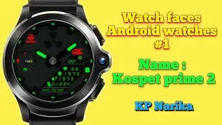 Watch face สำหรับนาฬิกา Full Android Smartwatch