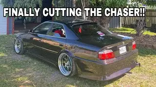 CUTTING THE CHASER!! JZX100 REVAMP PT.1 - HOW TO WELD ON FENDER FLARES